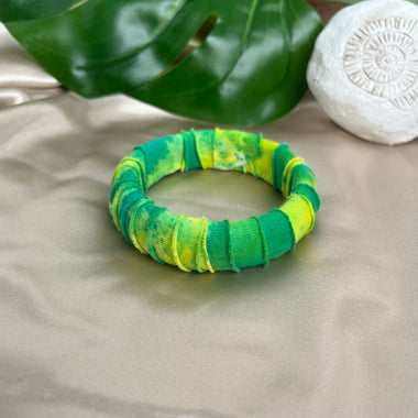 Women's Hand-dyed Statement Bangle, Resort Wear Jewelry