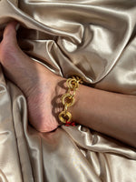 Chunky Gold statement Anklet