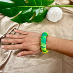 Women's Hand-dyed Statement Bangle, Resort Wear Jewelry