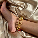 Chunky Gold statement Anklet