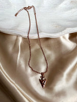 Women's Copper Arrowhead Protection Necklace