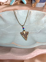 Protect Your Energy Necklace ~Tribal Arrowhead Necklace