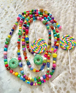 Candy themed Beaded Garland ~ Candy Theme Holiday Decor