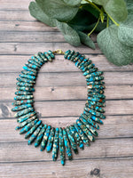 Women's Boho Gemstone Layering Necklaces