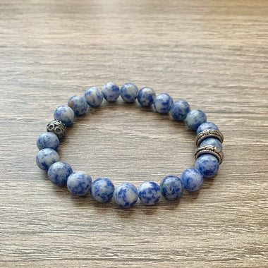 Awaken Bracelet | Men's Blue Gemstone Bracelet | TwelveGemStones