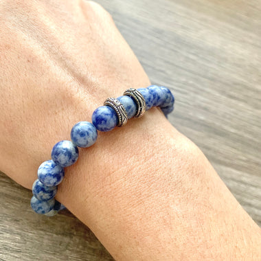 Awaken Bracelet | Men's Blue Gemstone Bracelet | TwelveGemStones